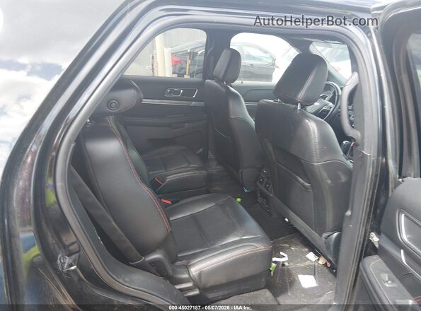 1FM5K8GT7JGC78025 2018 FORD FORD EXPLORER Черный Вид наклейки с VIN-кодом