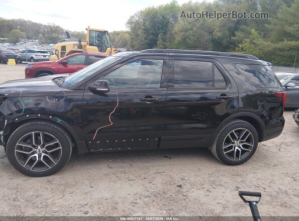 1FM5K8GT7JGC78025 2018 FORD FORD EXPLORER Черный Панорамный вид салона 360°