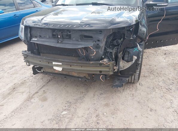 1FM5K8GT7JGC78025 2018 FORD FORD EXPLORER Черный Вид спереди