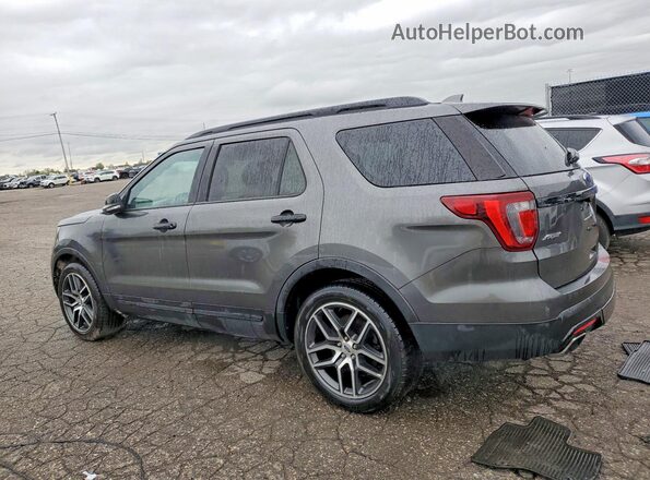 1FM5K8GT8GGA95113 2016 FORD EXPLORER Серый Задняя левая четверть