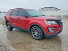 2017 Ford Explorer Sport Красный vin: 1FM5K8GT8HGD23614