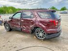 2018 Ford Explorer Sport Бордовый vin: 1FM5K8GT8JGC83394