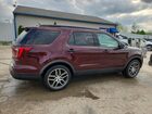 2018 Ford Explorer Sport Бордовый vin: 1FM5K8GT8JGC83394