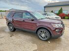 2018 Ford Explorer Sport Бордовый vin: 1FM5K8GT8JGC83394