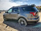 2018 Ford Explorer Sport Black vin: 1FM5K8GT9JGC41557