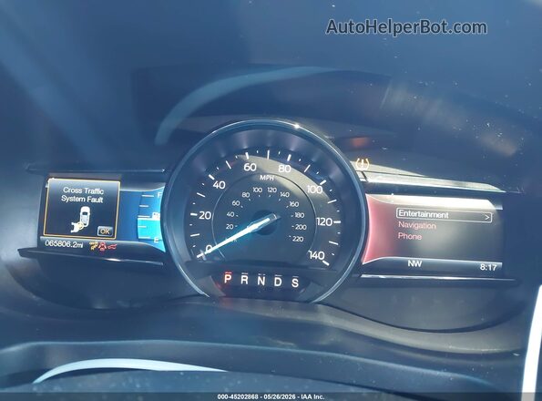 1FM5K8GTXGGC00010 2016 FORD EXPLORER Черный Вид задних сидений