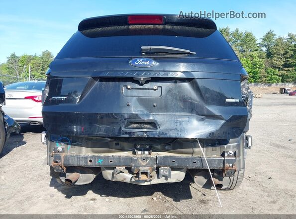 1FM5K8GTXGGC00010 2016 FORD EXPLORER Черный Вид спереди