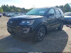 2016 Ford Explorer Sport Черный vin: 1FM5K8GTXGGC00010