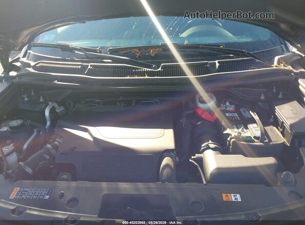 1FM5K8GTXGGC00010 2016 FORD EXPLORER Черный Вид сзади