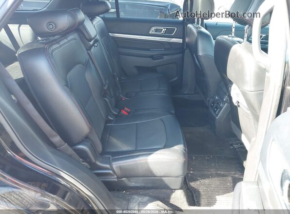 1FM5K8GTXGGC00010 2016 FORD EXPLORER Черный Вид наклейки с VIN-кодом