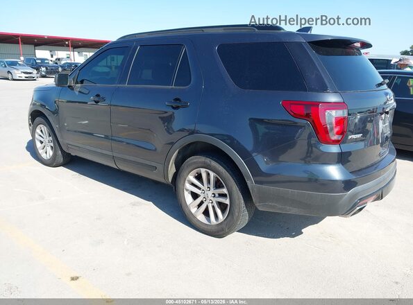 1FM5K8GTXHGD13523 2017 FORD FORD EXPLORER Серый Задняя левая четверть