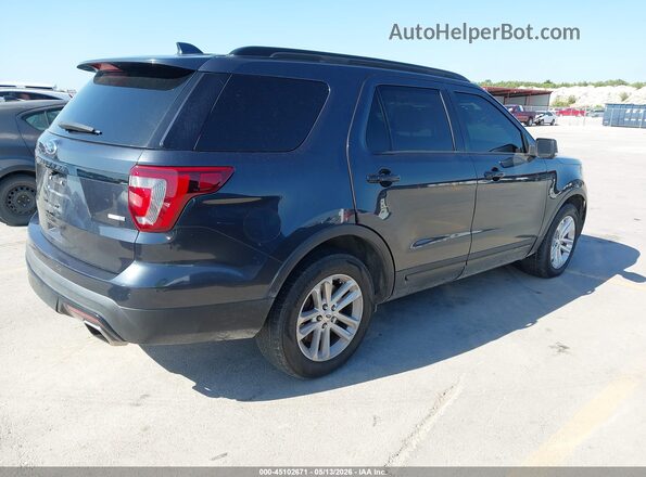 1FM5K8GTXHGD13523 2017 FORD FORD EXPLORER Серый Задняя правая четверть