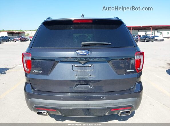 1FM5K8GTXHGD13523 2017 FORD FORD EXPLORER Серый 
