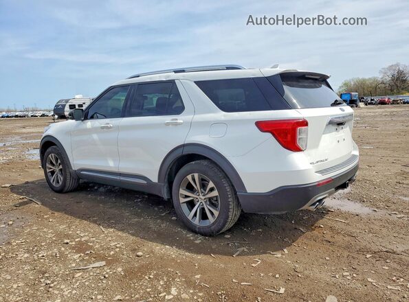 1FM5K8HC0LGC57406 2020 FORD FORD EXPLORER White Tył lewy
