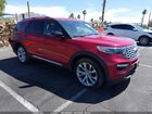 2022 Ford Explorer Platinum Red vin: 1FM5K8HC1NGA34651