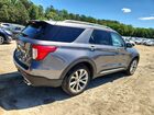 2021 Ford Explorer Platinum Gray vin: 1FM5K8HC3MGB29386