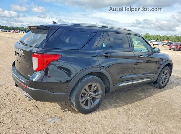 1FM5K8HC4LGA51831 2020 FORD EXPLORER Черный Задняя правая четверть
