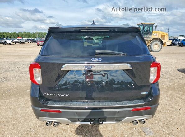 1FM5K8HC4LGA51831 2020 FORD EXPLORER Черный Вид сзади