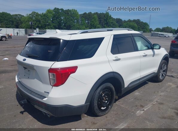 1FM5K8HC5LGA22967 2020 FORD FORD EXPLORER Белый Задняя правая четверть