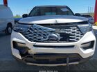 2020 Ford Explorer Platinum White vin: 1FM5K8HC7LGC23267