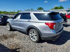 2022 Ford Explorer Platinum Серебряный vin: 1FM5K8HC7NGA34671