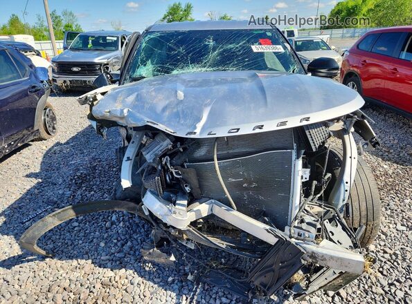 1FM5K8HC7NGA34671 2022 FORD FORD EXPLORER Серебряный Вид спереди