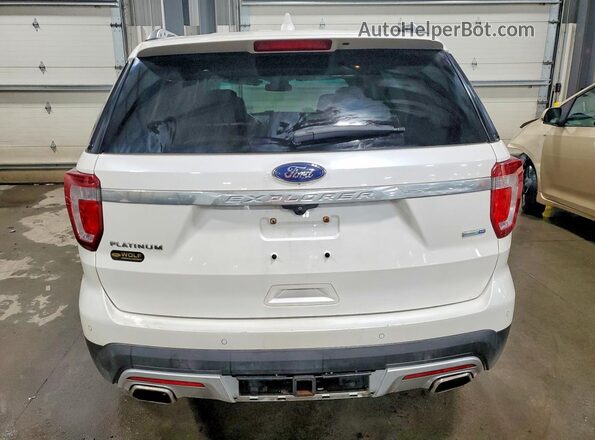 1FM5K8HT0HGA93629 2017 FORD EXPLORER White Rear view