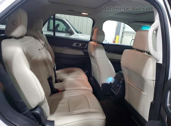1FM5K8HT0HGA93629 2017 FORD EXPLORER White Rear interior view