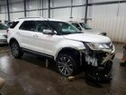 2017 Ford Explorer Platinum White vin: 1FM5K8HT0HGA93629