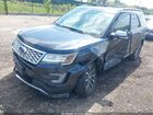 2017 Ford Explorer Platinum Черный vin: 1FM5K8HT0HGB85839