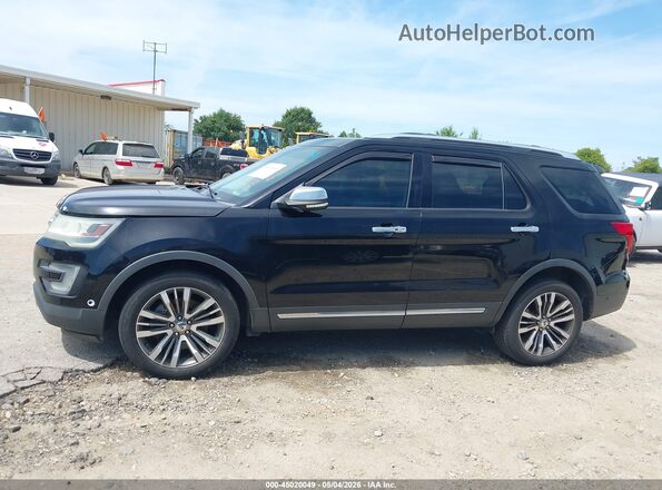 1FM5K8HT1GGA75350 2016 FORD EXPLORER Black Vista interior de 360 grados