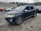 2016 Ford Explorer Platinum Black vin: 1FM5K8HT1GGC19088 Damage: Left Front Door Glass, Missing, Replacement Required