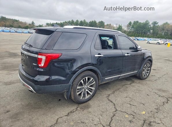 1FM5K8HT1GGC19088 2016 FORD FORD EXPLORER Black Tył prawy