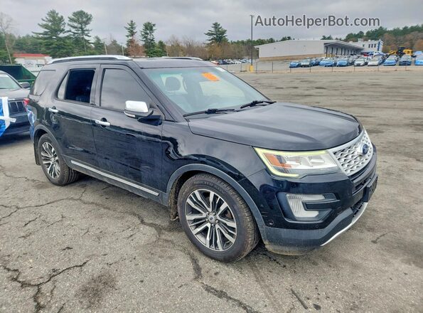 1FM5K8HT1GGC19088 2016 FORD FORD EXPLORER Black Przód prawy