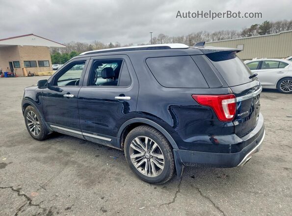 1FM5K8HT1GGC19088 2016 FORD FORD EXPLORER Black Tył lewy