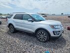 2017 Ford Explorer Platinum Silver vin: 1FM5K8HT1HGA14727