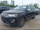 2017 Ford Explorer Platinum Black vin: 1FM5K8HT1HGA56749