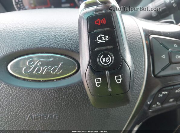 1FM5K8HT1HGA56749 2017 FORD EXPLORER Black Widok deski rozdzielczej