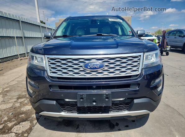 1FM5K8HT1HGC84878 2017 FORD FORD EXPLORER Gray Вид спереду