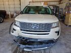 2018 Ford Explorer Platinum Желто-коричневый vin: 1FM5K8HT1JGA55042
