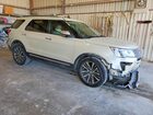 2018 Ford Explorer Platinum Желто-коричневый vin: 1FM5K8HT1JGA55042
