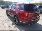 2018 Ford Explorer Platinum Красный vin: 1FM5K8HT1JGB48756