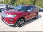 2018 Ford Explorer Platinum Красный vin: 1FM5K8HT1JGB48756