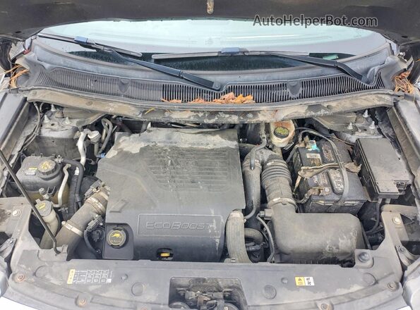 1FM5K8HT2HGB69299 2017 FORD EXPLORER Серый Вид подкапотного пространства