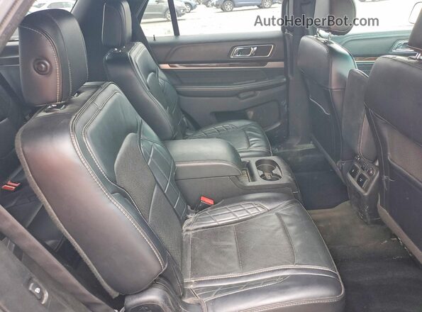 1FM5K8HT2HGB69299 2017 FORD EXPLORER Серый Вид задней части салона