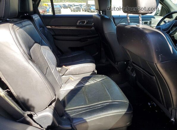 1FM5K8HT2HGD23557 2017 FORD EXPLORER Синий Вид задних сидений