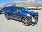 2017 Ford Explorer Platinum Синий vin: 1FM5K8HT2HGD23557