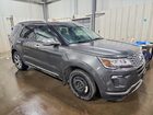 2018 Ford Explorer Platinum Gray vin: 1FM5K8HT2JGC35839