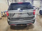 2018 Ford Explorer Platinum Gray vin: 1FM5K8HT2JGC35839