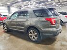 2018 Ford Explorer Platinum Gray vin: 1FM5K8HT2JGC35839